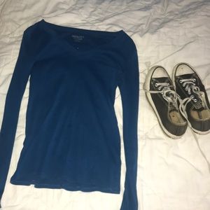 3FOR15 Blue Merona Long Sleeve